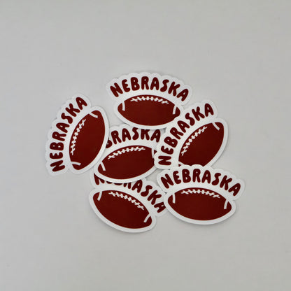 Nebraska Football Sticker